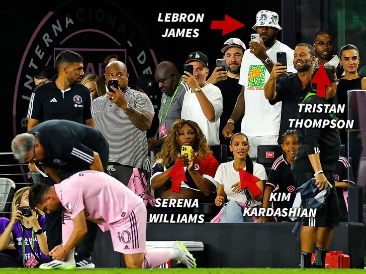 kim kardashian tristan thompson serena williams lebron james