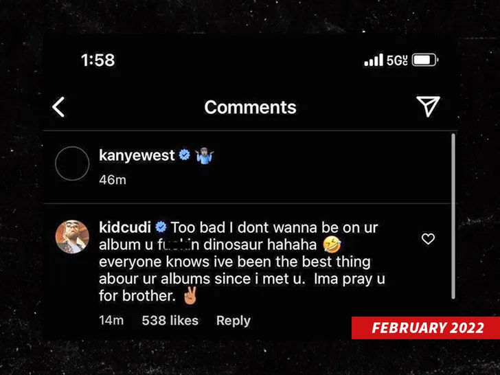 kid cudi and kanye west feud