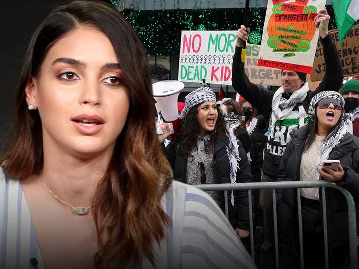 melissa barrera palestine utah protests getty 1