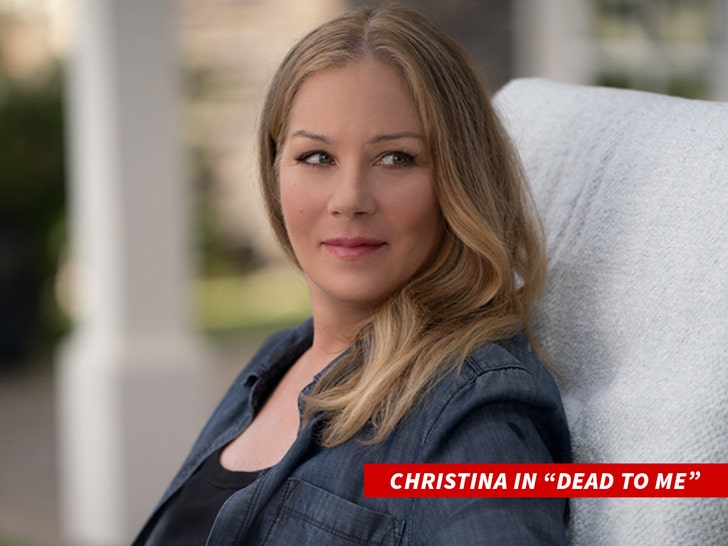 Christina in most recent project, Dead to Me