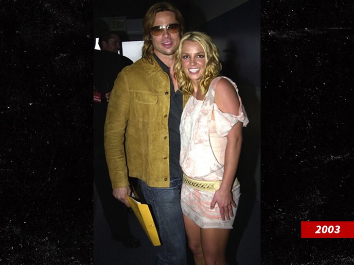 brad pitt britney spears