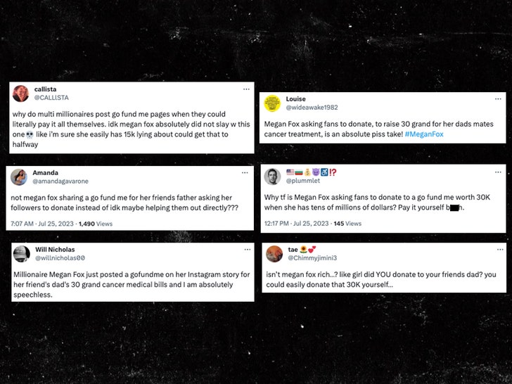 megan fox gofundme reactions twitter 1