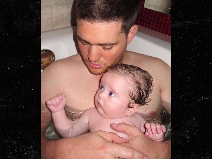 michael buble and son