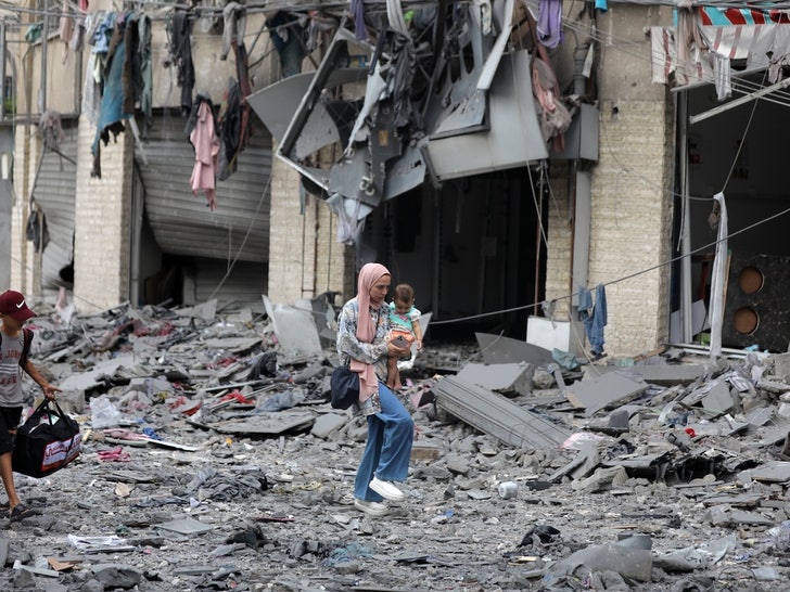 Aftermath Of Israel Attack