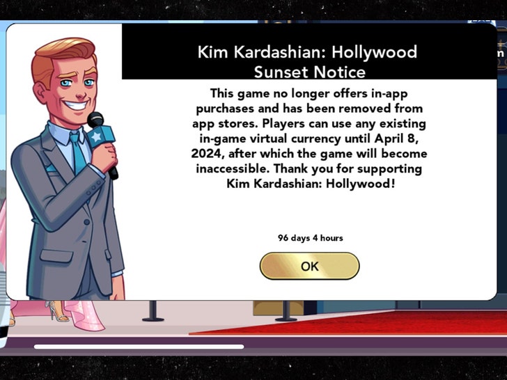 kim kardashian game pop up