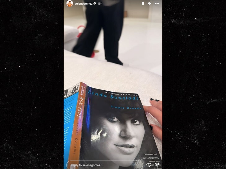 selena gomez linda ronstadt book