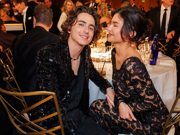 Kylie Jenner And Timothee Chalamet
