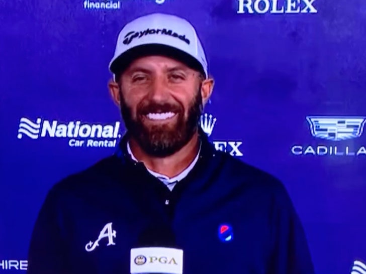 Dustin Johnson presser
