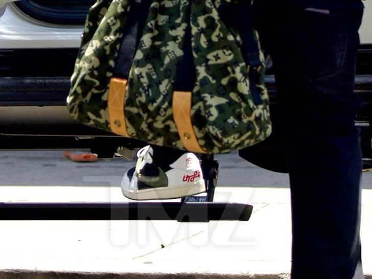 Travis Scott With His Security