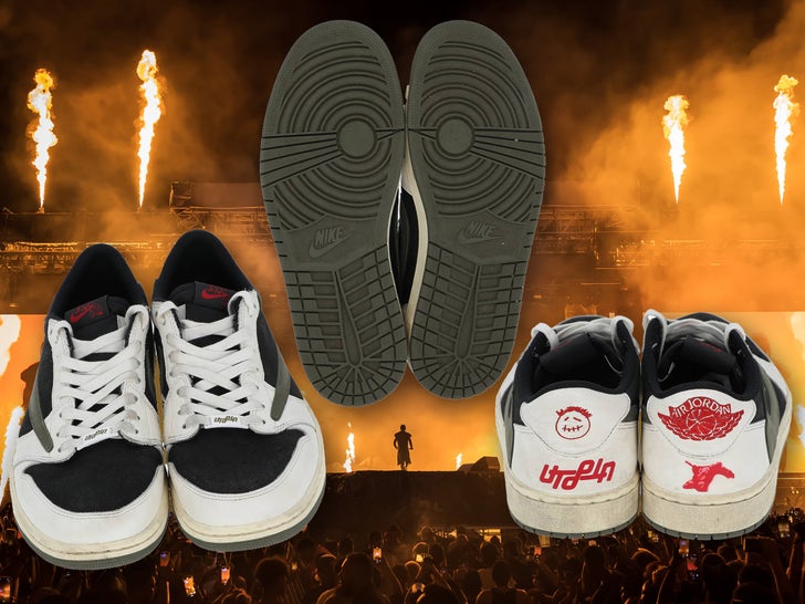 Travis Scott's Shoes From Rolling Loud Munich Up for Auction