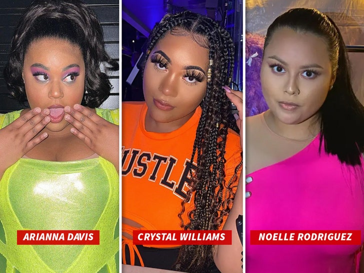 arianna davis crystal williams noelle rodriguez