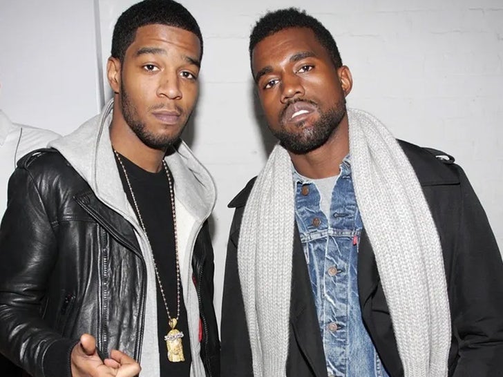 Kanye West And Kid Cudi Together