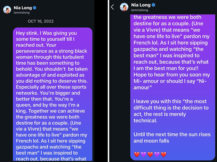 Cam'ron DMS Nia Long instrgam