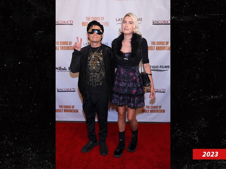 Corey Feldman and Courtney Feldman