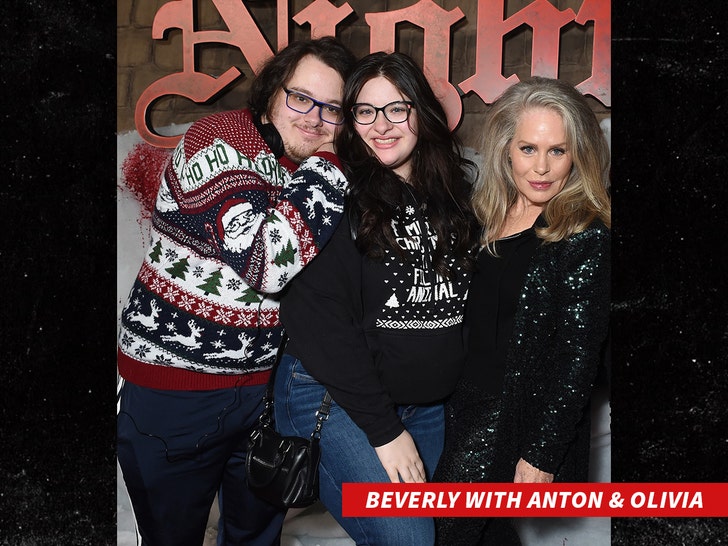 Beverly with Anton and Olivia getty 2