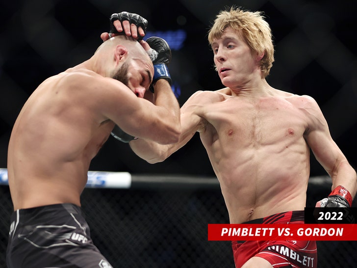 Pimblett vs. Gordon, 2022