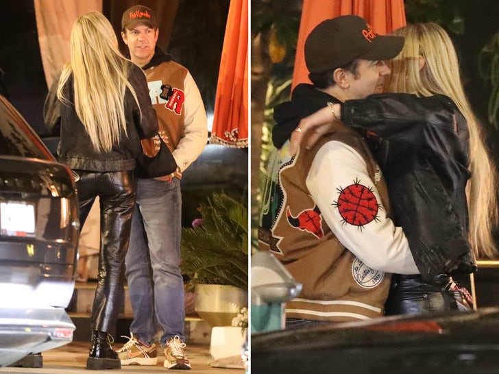 Jason Sudeikis with Elsie Hewitt During Night Out