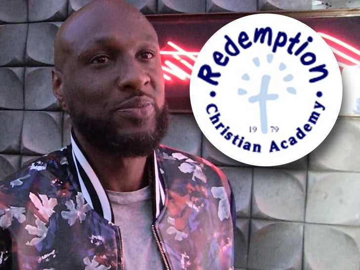 0705 lamar odom Redemption Christian Academy tmz
