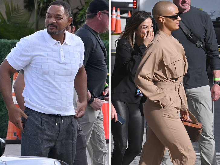 Will Smith Hangs Out With Jada Pinkett Lookalike
