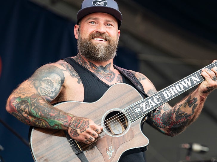Zac Brown Performance Photos