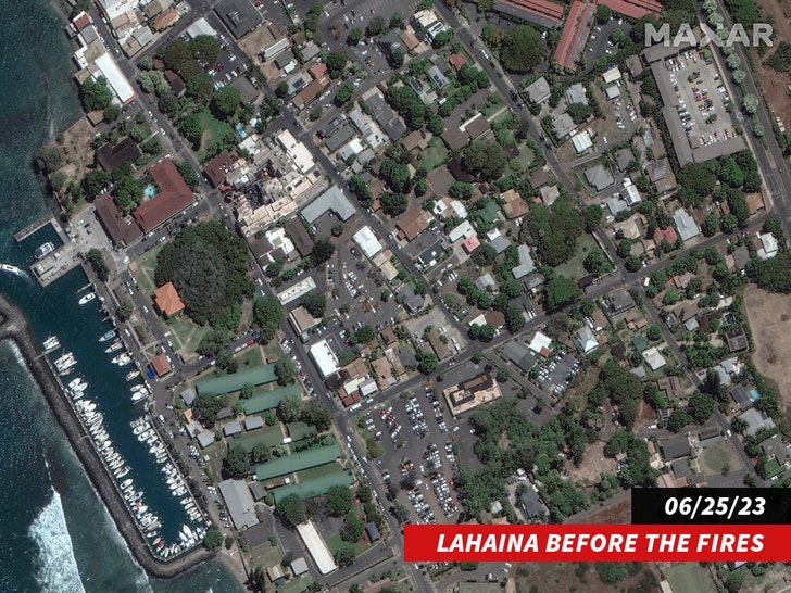 lahaina maui before the fires getty 1