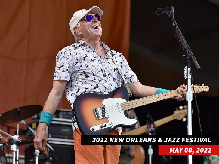 jimmy buffet 2022 New Orleans and Jazz festival getty