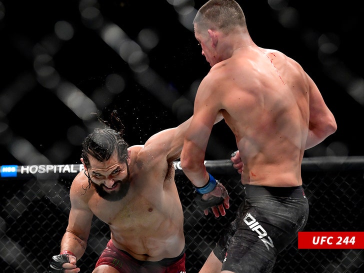 Jorge Masvidal in action vs Nate Diaz