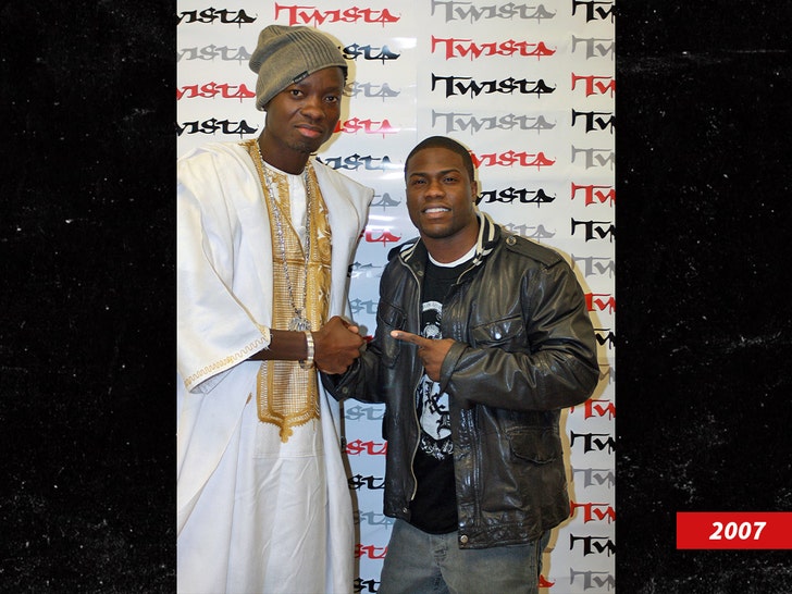michael blackson and kevin hart getty 1