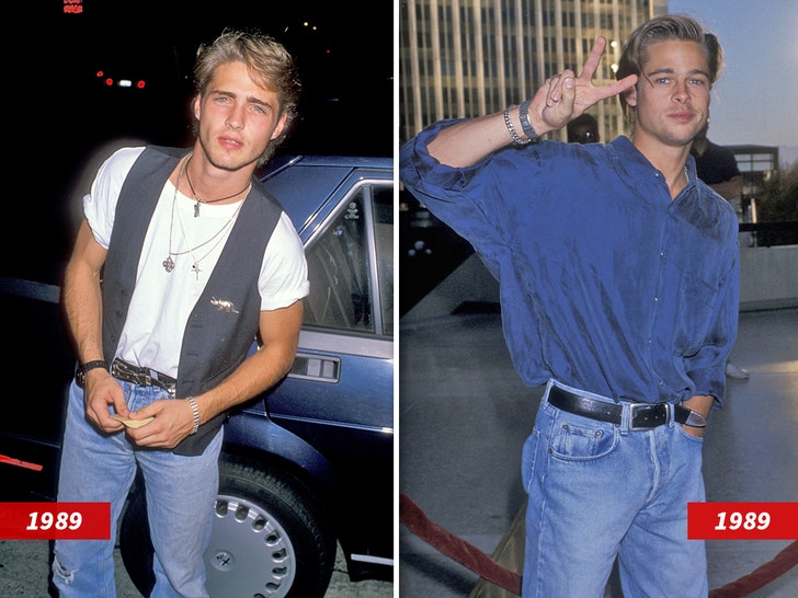 Jason Priestley brad pitt 1989