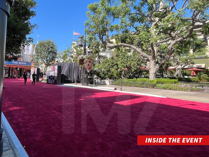 taylor swift red carpet at the grove 1