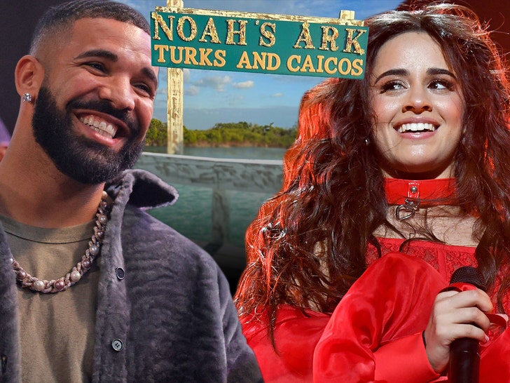 drake and Camila Cabello turks and caicos