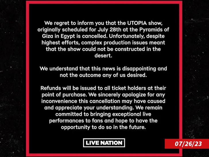 live nation travis scott no credit