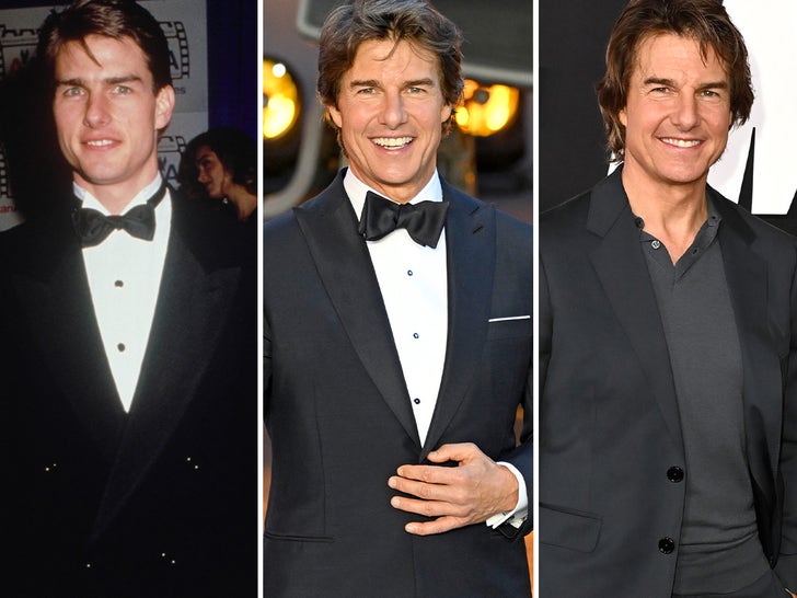 Tom Cruise Through The Years
