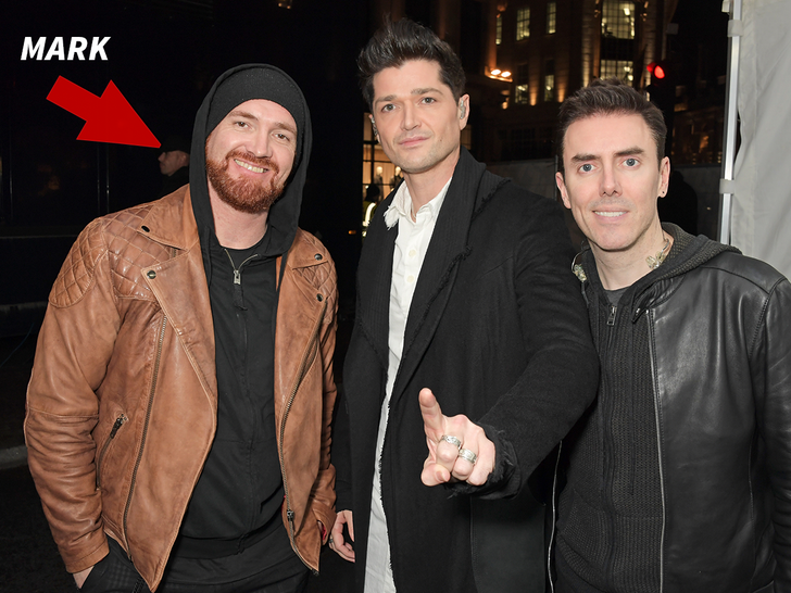 Mark Sheehan with The Script