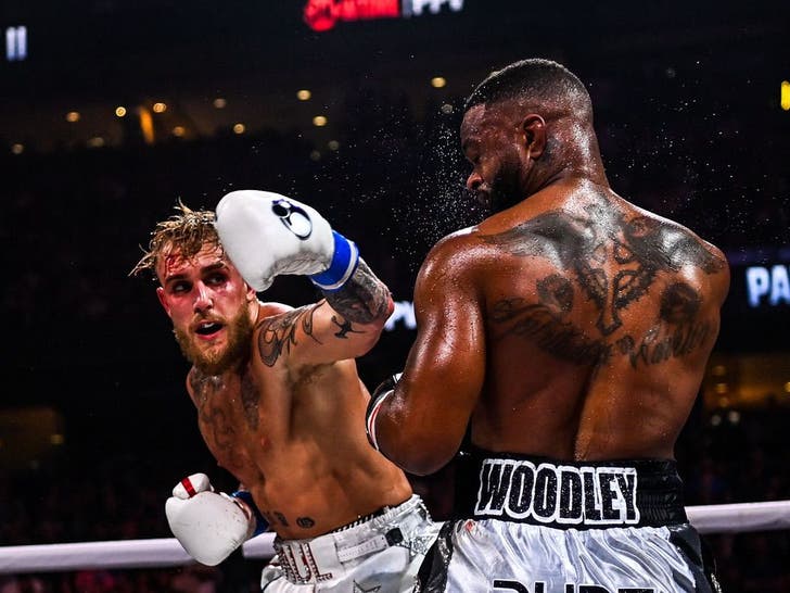 Jake Paul Fight Photos