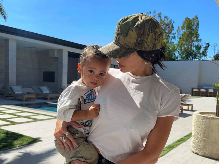 Kylie Jenner And Aire Webster