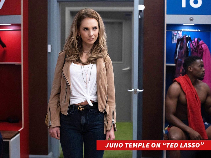 juno template on ted lasso alamy