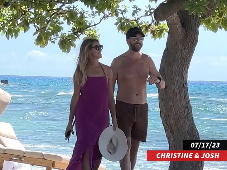 Christine Baumgartner and Josh Connor in Hawaii backgrid 1