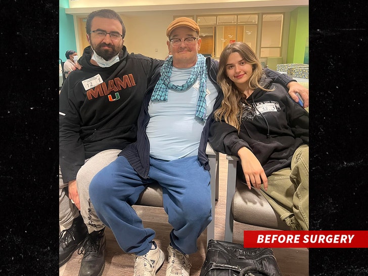 Ken Hudson Campbell before surgery