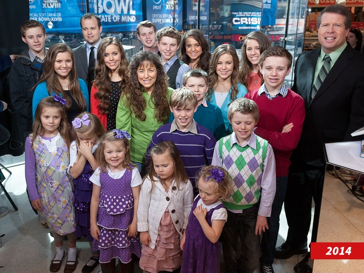 duggar family getty 2014