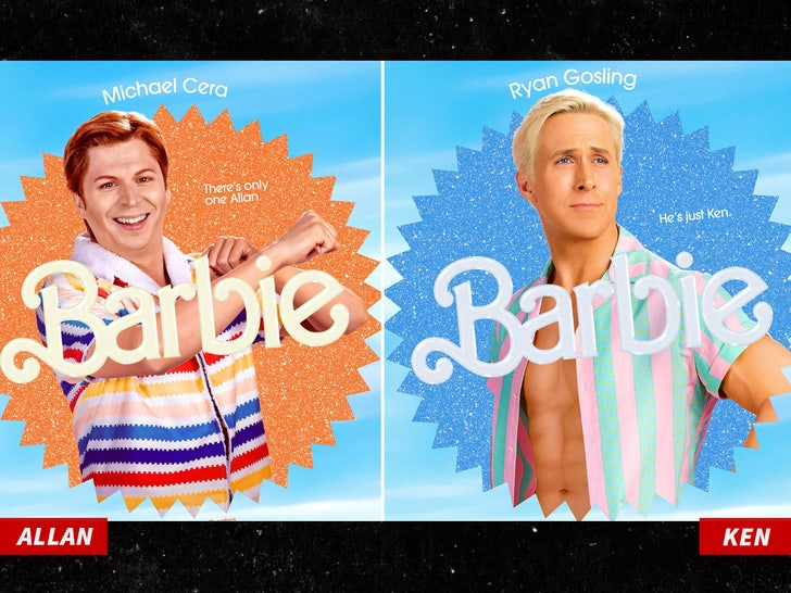 ryan gosling michael cera Barbie