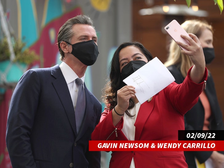 Wendy Carrillo Gavin Newsom