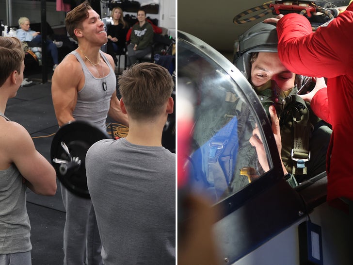 Arnold Schwarzenegger's Son Joseph Baena Looks Shredded In BTS Photos Of First Action Film