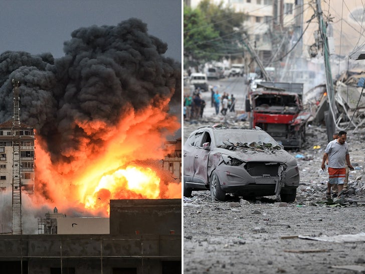 Aftermath Of Israel Attack