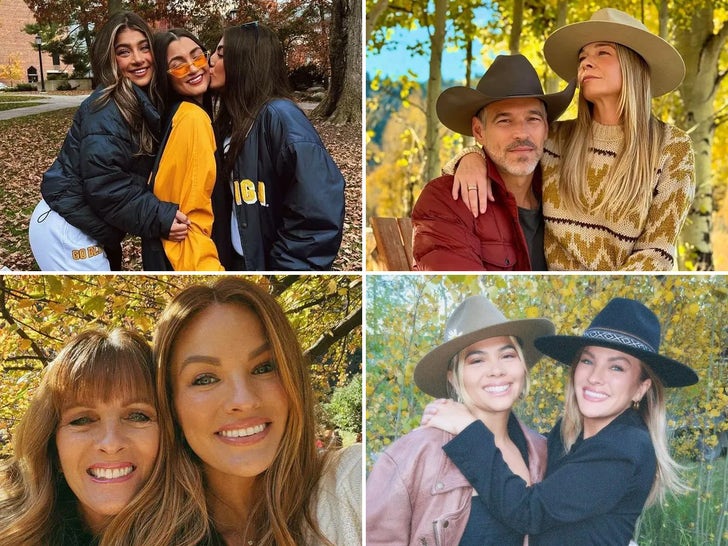 Celebs Fallin' It Up With Foliage