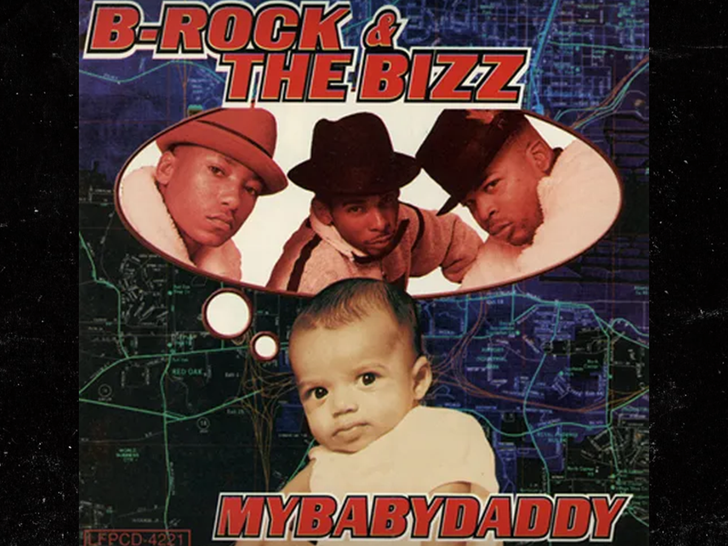 Paul Costict in B-Rock and the Bizz album cover