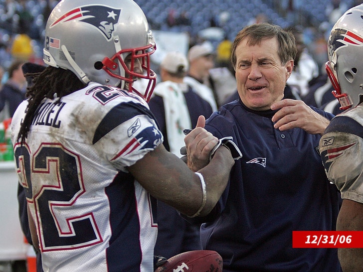 asante samuel and bill belichick