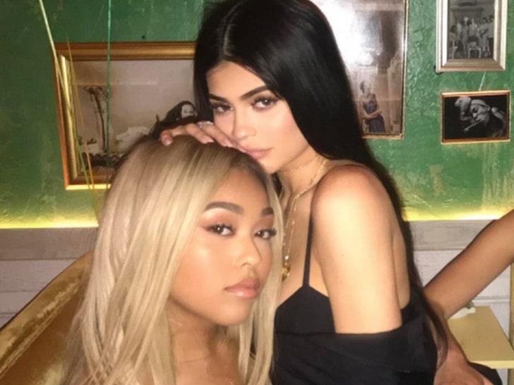 Kylie Jenner and Jordyn Woods -- BFFS