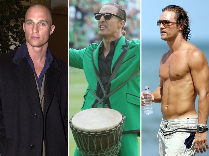 Matthew McConaughey Through The Years