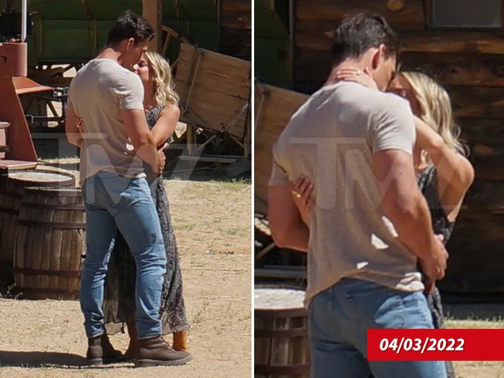 Kristin Cavallari and Tyler Cameron Make Out During Photo Shoot